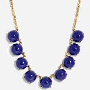 J. Crew Bubble Stone Byzantine Blue Necklace NWT